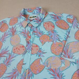Tipsy Elves XL Mens Shirt Camp Hawaiian Casual Short Sleeve Button Down